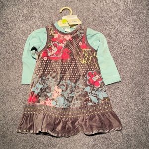 NWT Alphabet Girls 23 month Dress Set